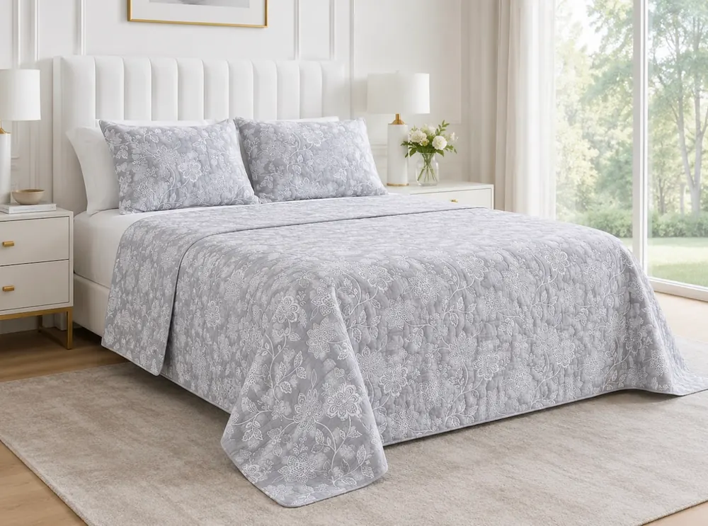 Colcha Bouti Jacquard Don Algodón
