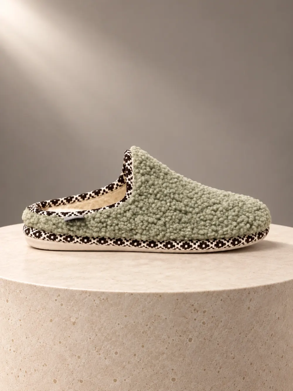 Zapatillas de Casa Mujer Borreguillo Verde – Toni Pons