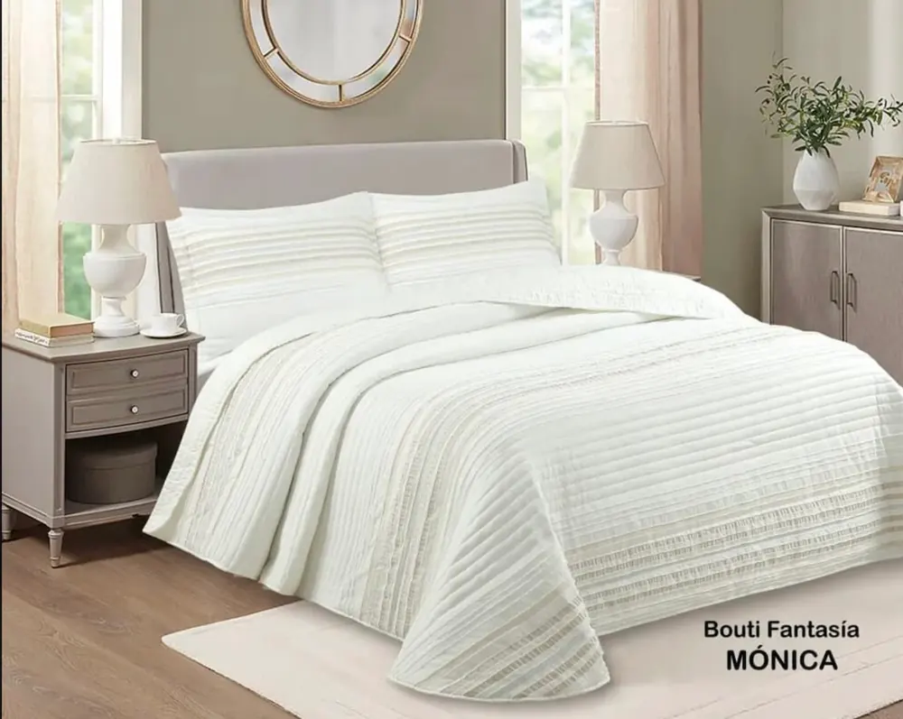 Colcha Bouti Mónica Beige Dolz