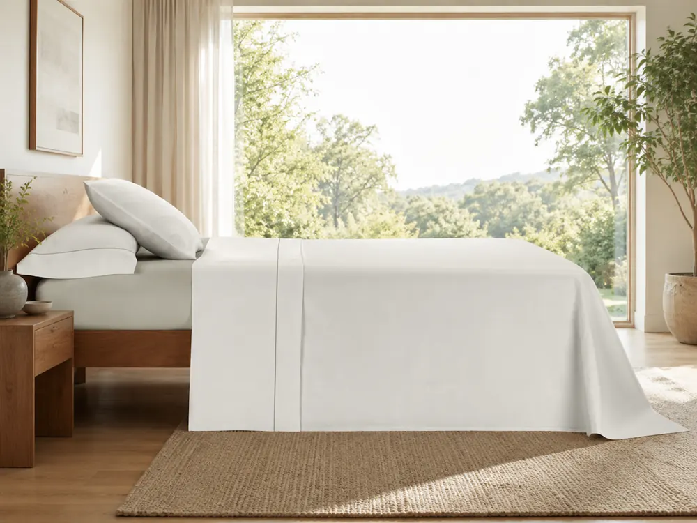 Juego de cama Bruni Blanco Clara Vidal