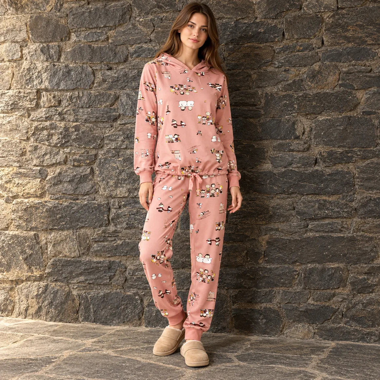 Pijama con estampado de Snoopy